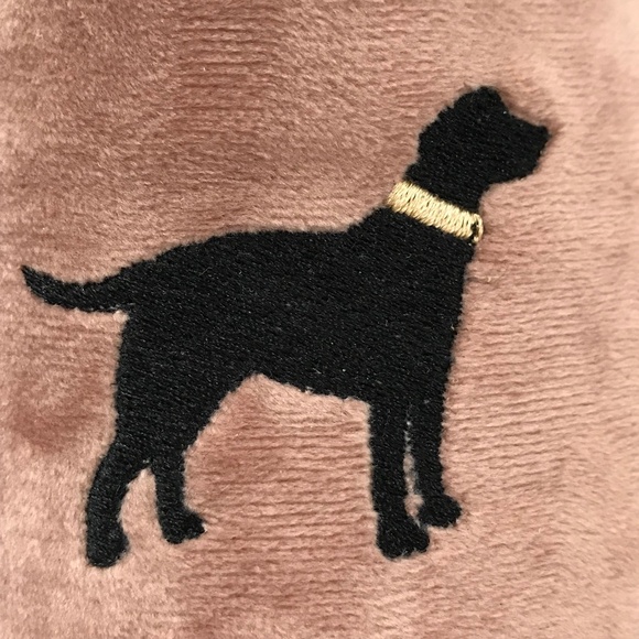 Jack Rogers Pink Velvet Embroidered Dog Loafers - Picture 4 of 15